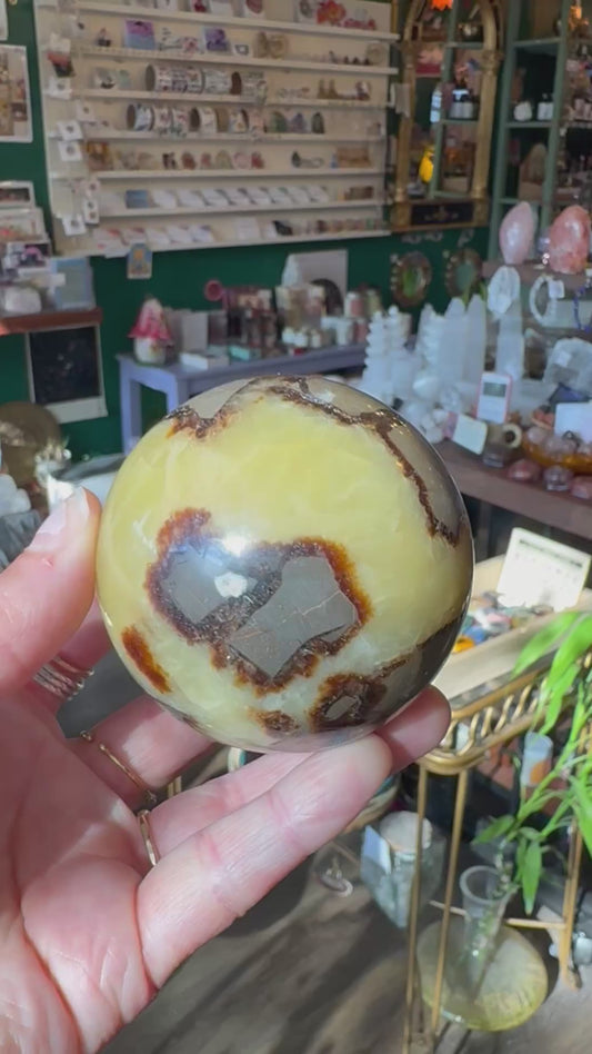 Septarian Sphere 405 g