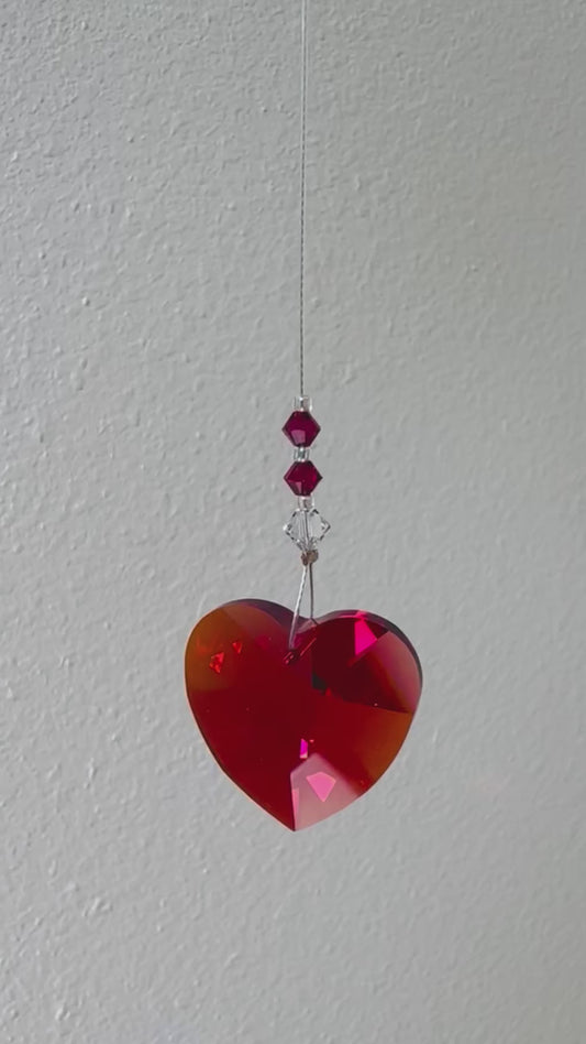 Magical Laurainbo "Heart" Crystal / Prism 28mm