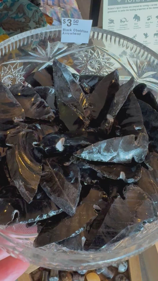 Obsidian Arrowhead
