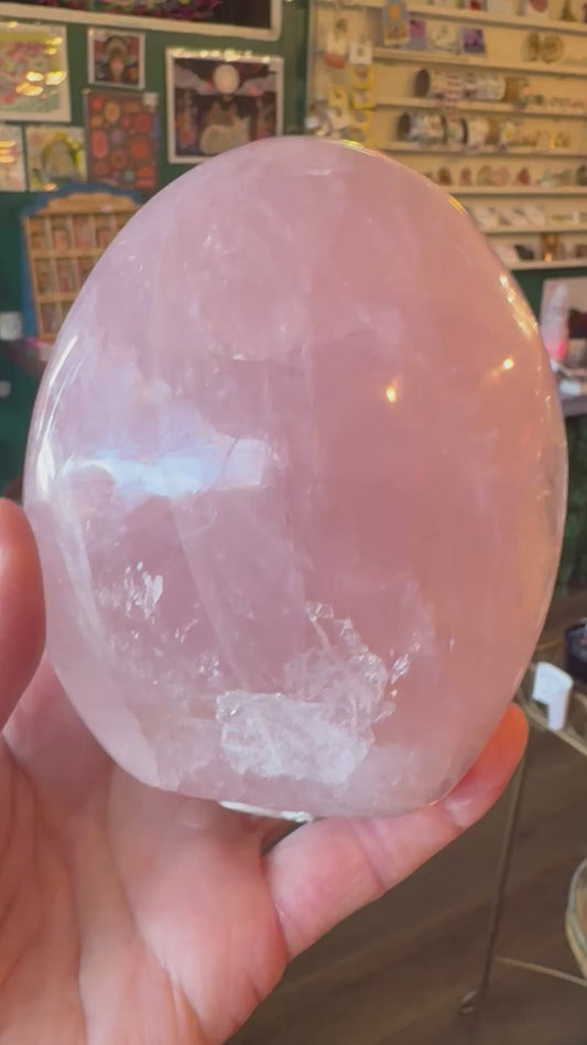 Rose Quartz Freeform 1.5 lb