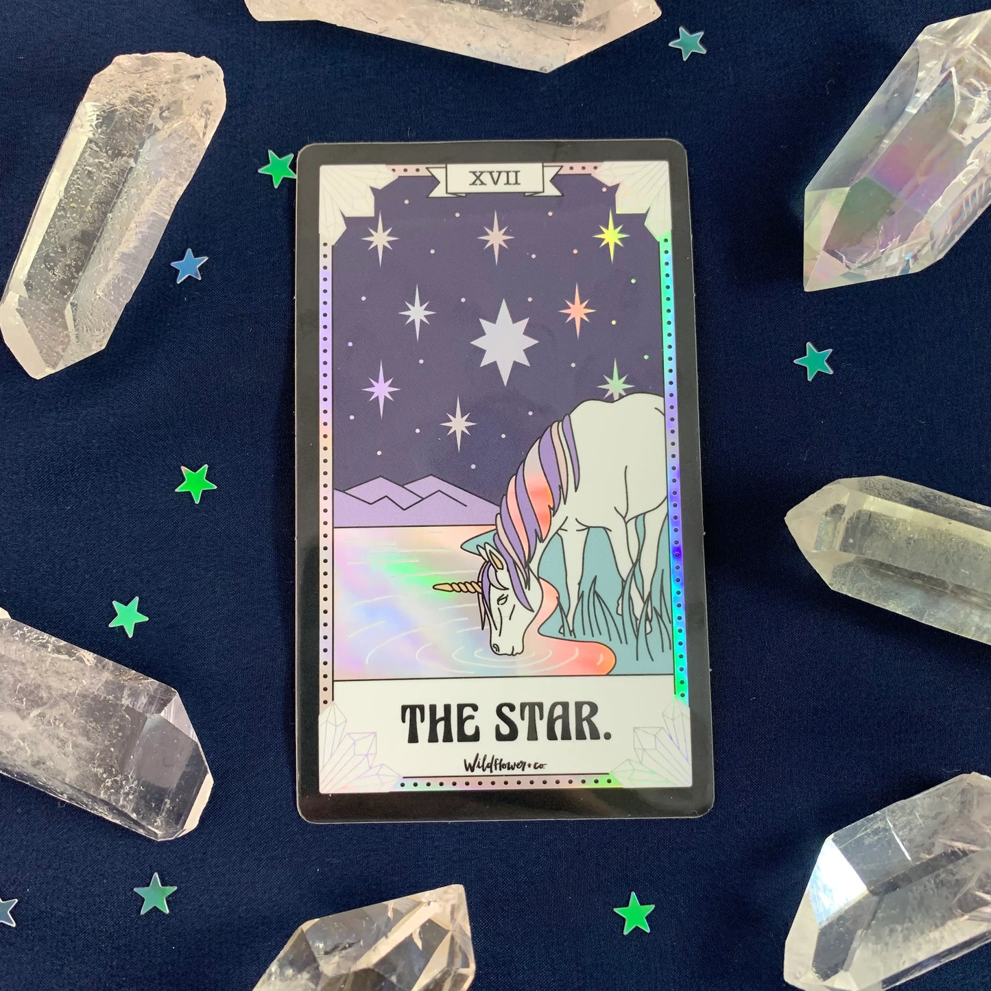 Tarot Card Stickers- The Lovers, The Moon, The Star, The Empress - Moon Room Shop and Wellness
