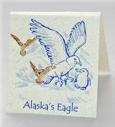 Alaska's  Eagle Earring - Moon Room Shop and Wellness