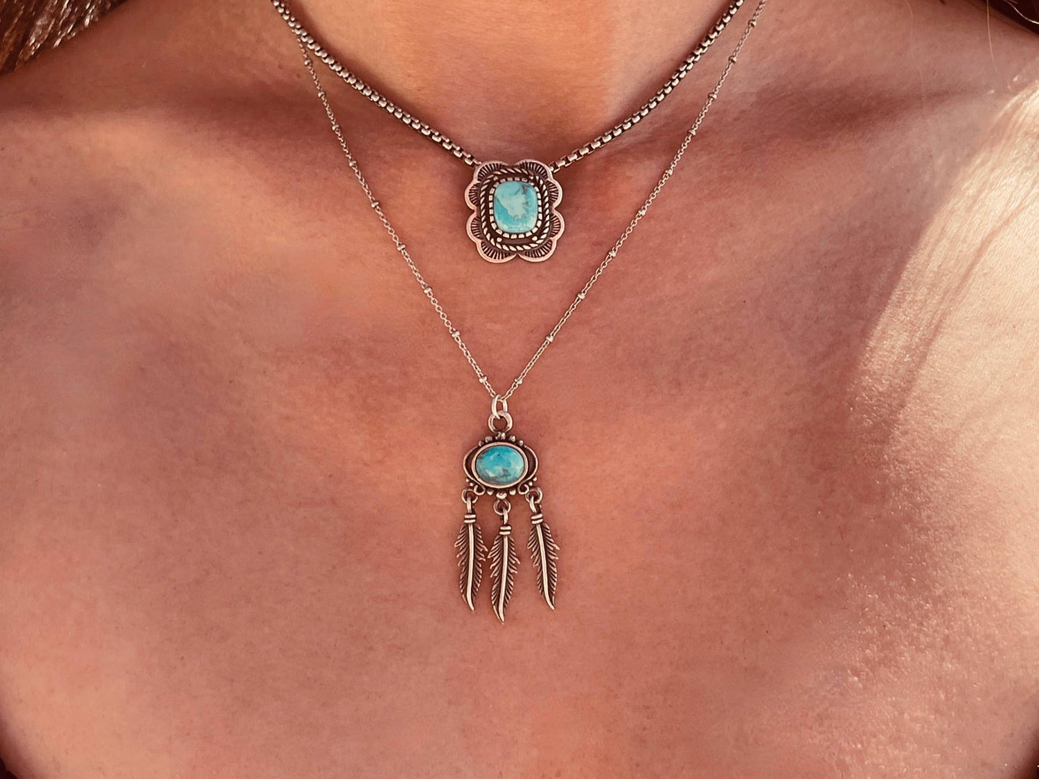 Asia Turquoise Necklace - Moon Room Shop and Wellness