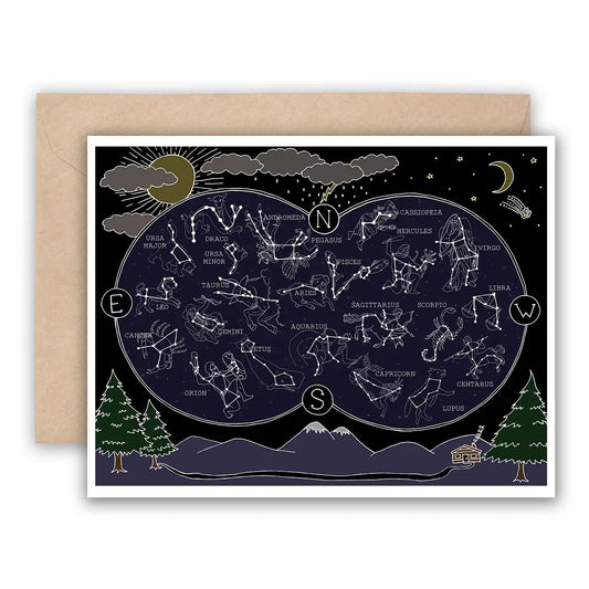 Constellations Card - Moon Room Shop and Wellness