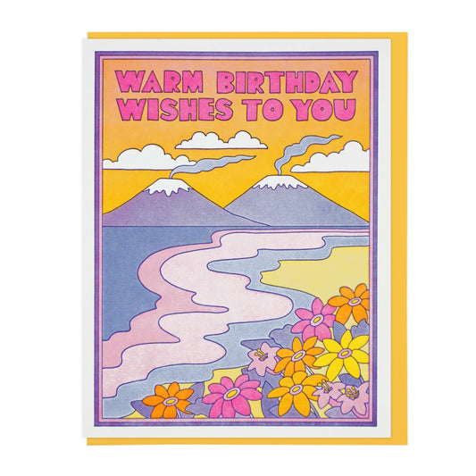 Warm Birthday Wishes to You Card - Moon Room Shop and Wellness