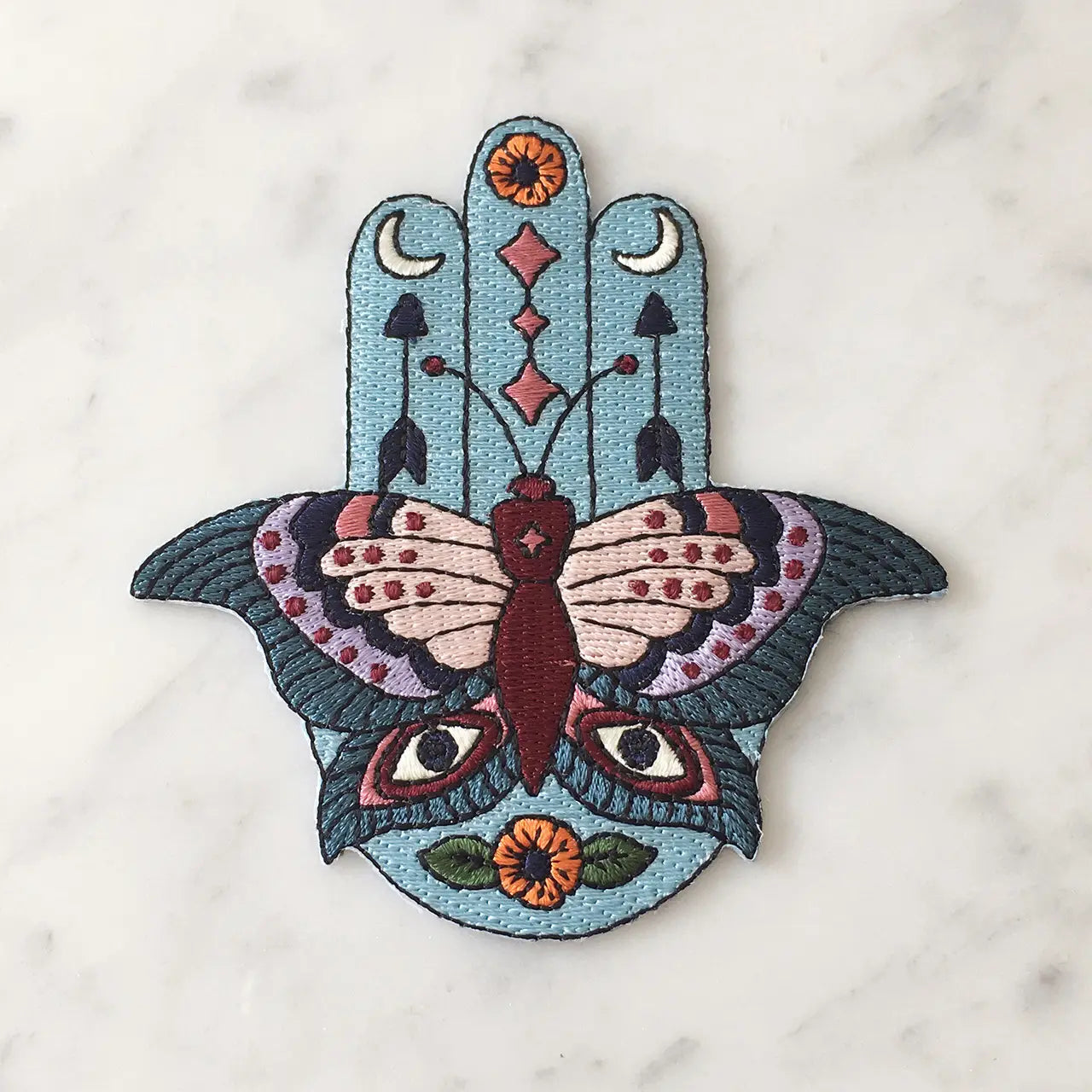 Mystical Hamsa - Butterfly Patch - Moon Room Shop and Wellness