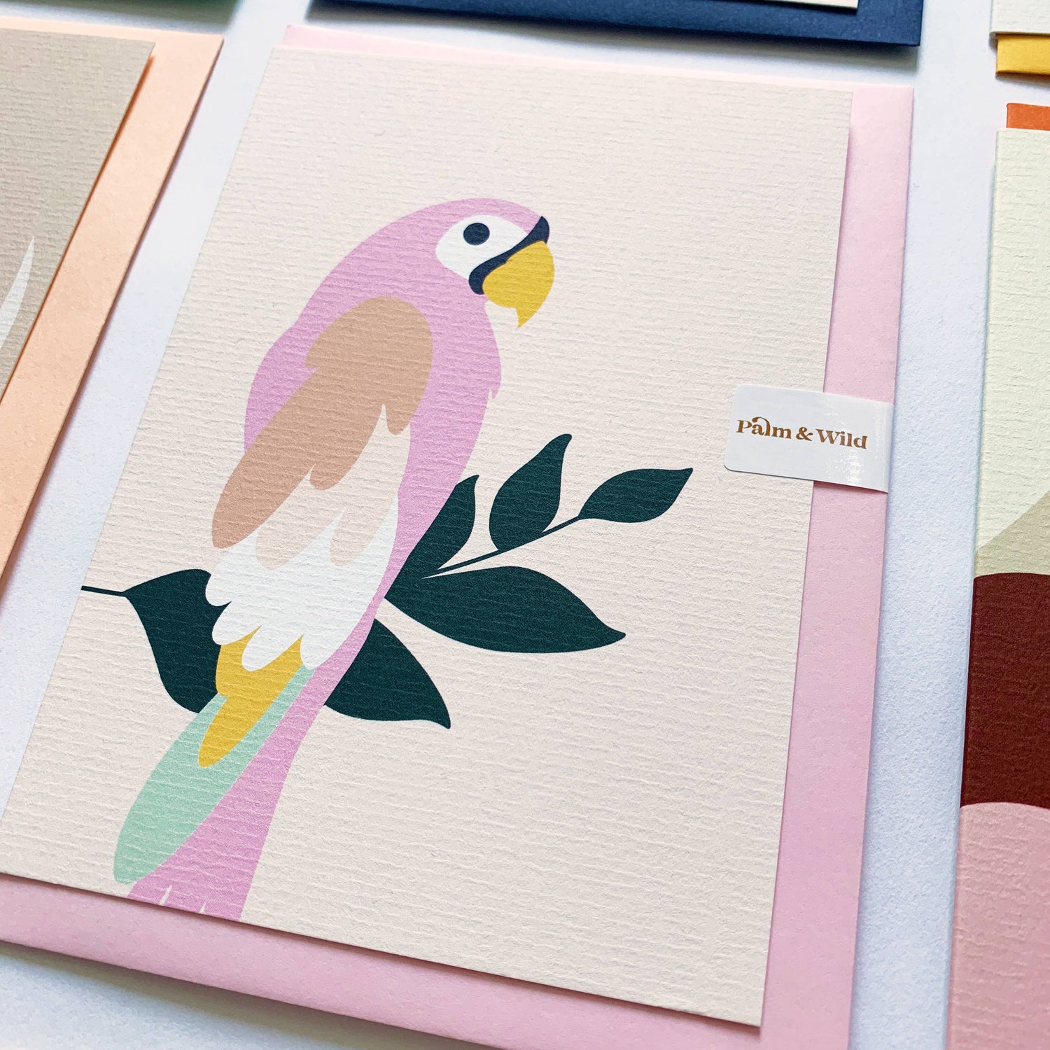 Tropical Birds Greeting Card - Moon Room Shop and Wellness
