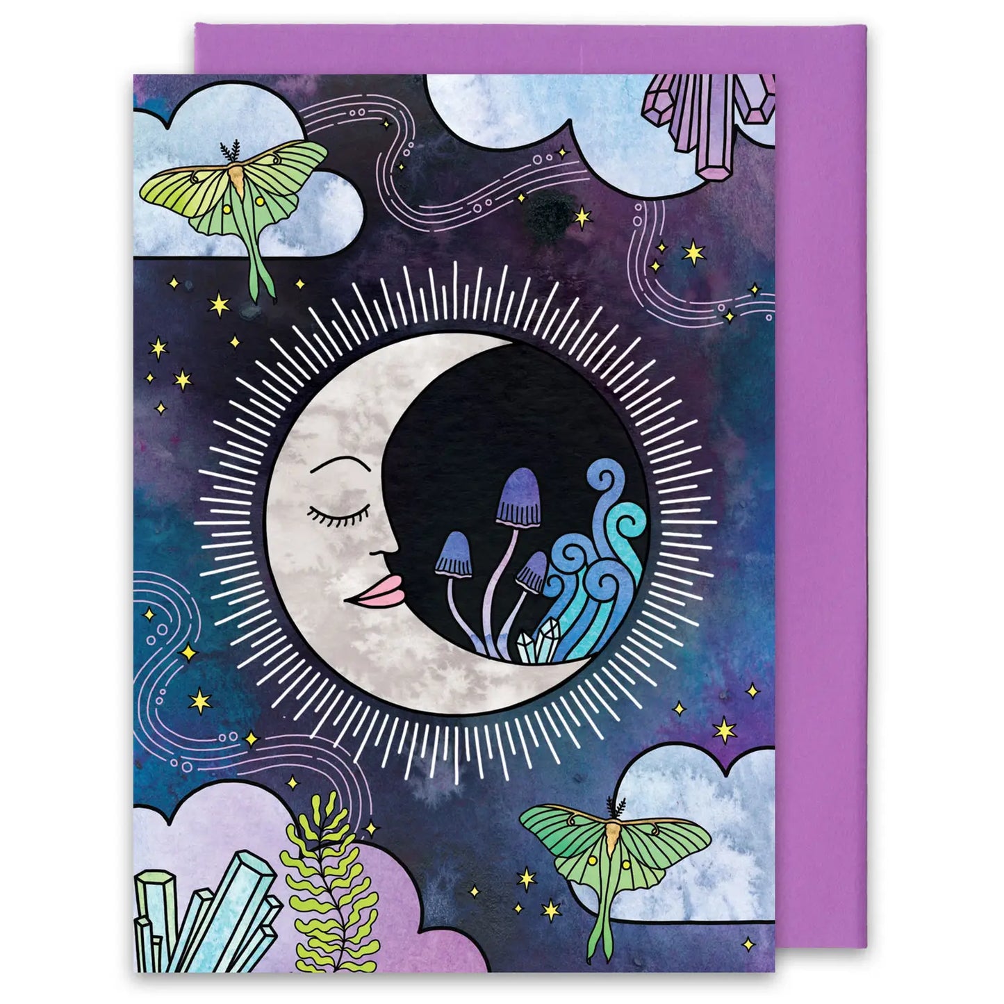 The Moon Greeting Card - Moon Room Shop and Wellness