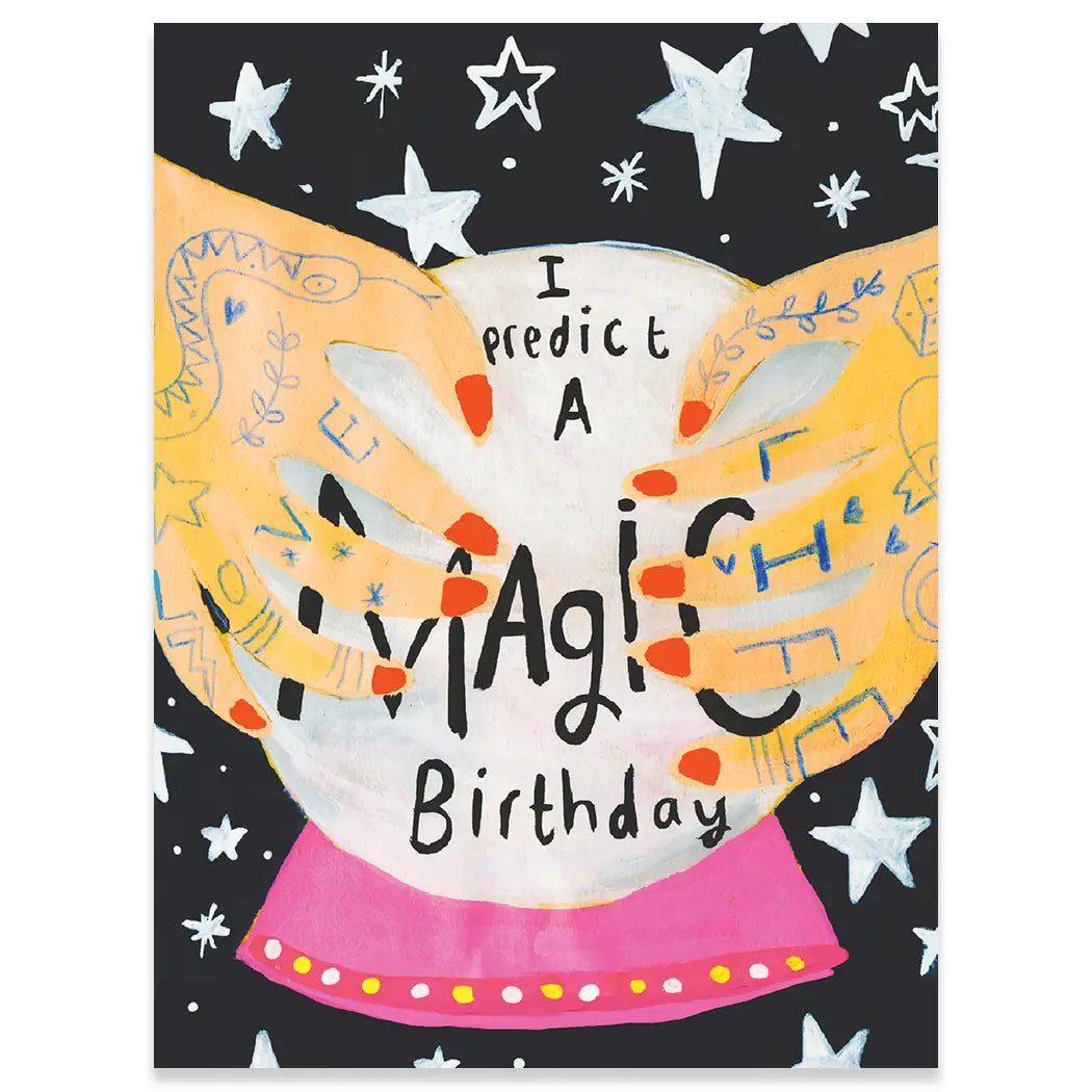 I predict a Magic Birthday Card - Moon Room Shop and Wellness