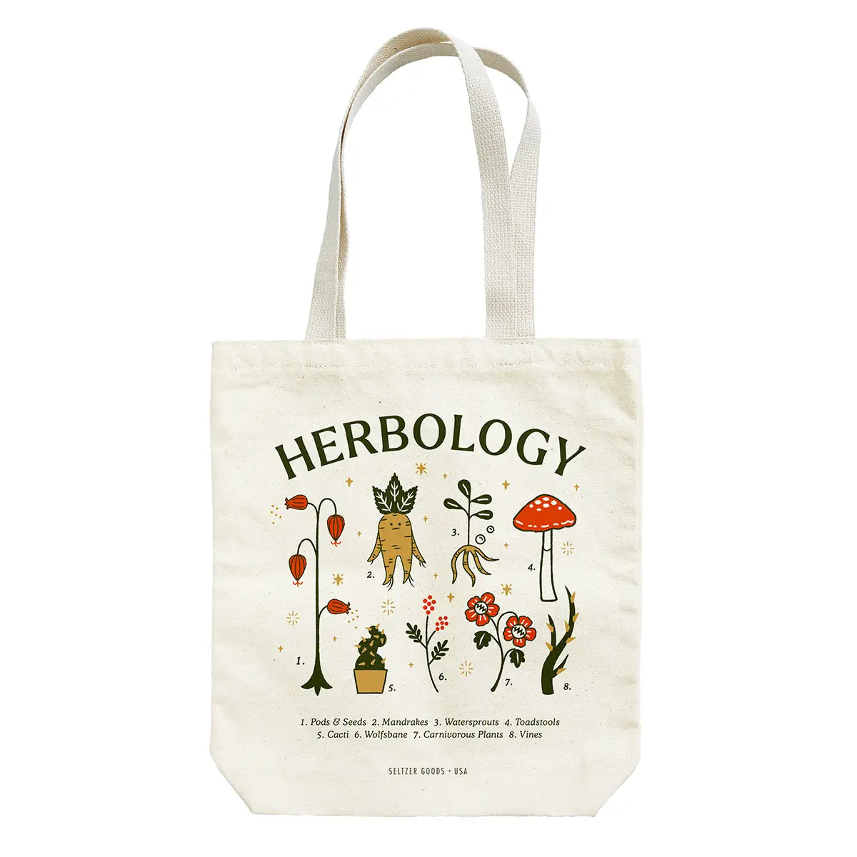 Herbology Tote - Moon Room Shop and Wellness