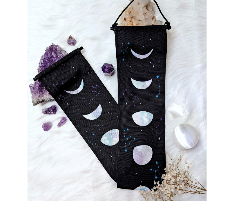 Moon Phases Constellation Hanging Art - Moon Room Shop and Wellness