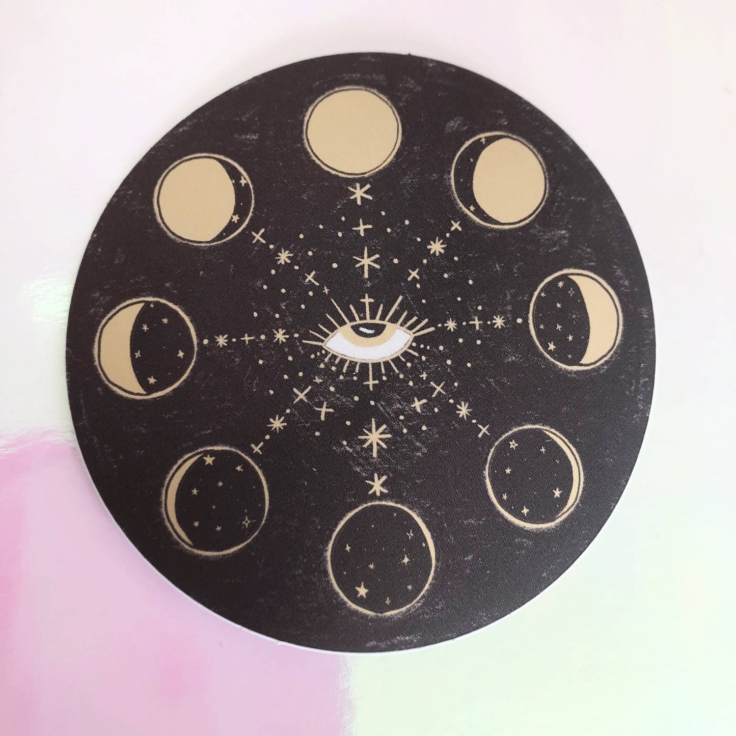Mystic Moon Phases Sticker - Moon Room Shop and Wellness