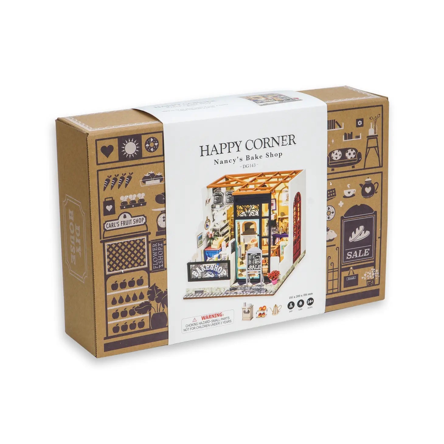 DIY Miniature House Kit- Bake Shop - Moon Room Shop and Wellness