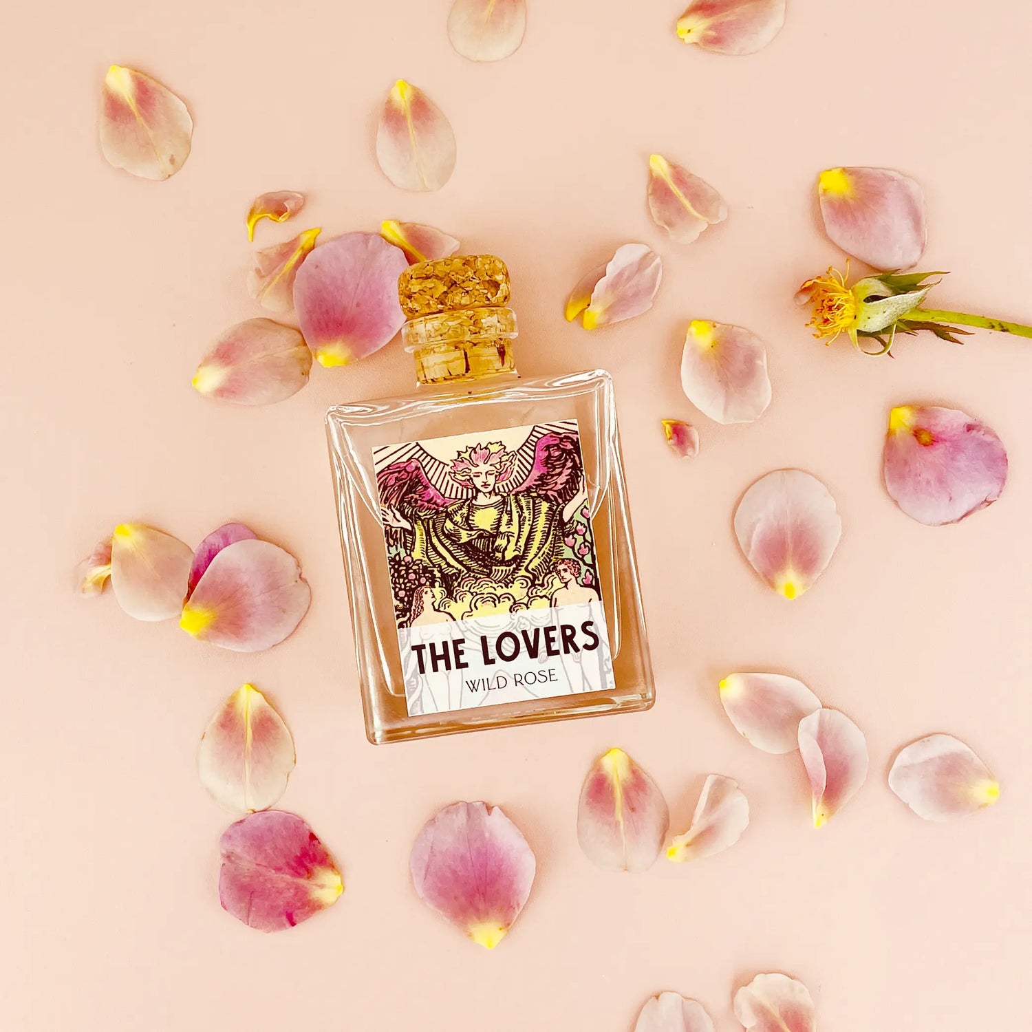Tarot Essential Oil Reed Diffuser -The  Lovers - Moon Room Shop and Wellness