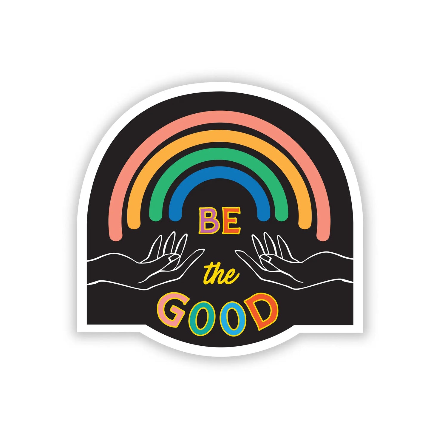 Antiquaria Sticker-Be the good - Moon Room Shop and Wellness