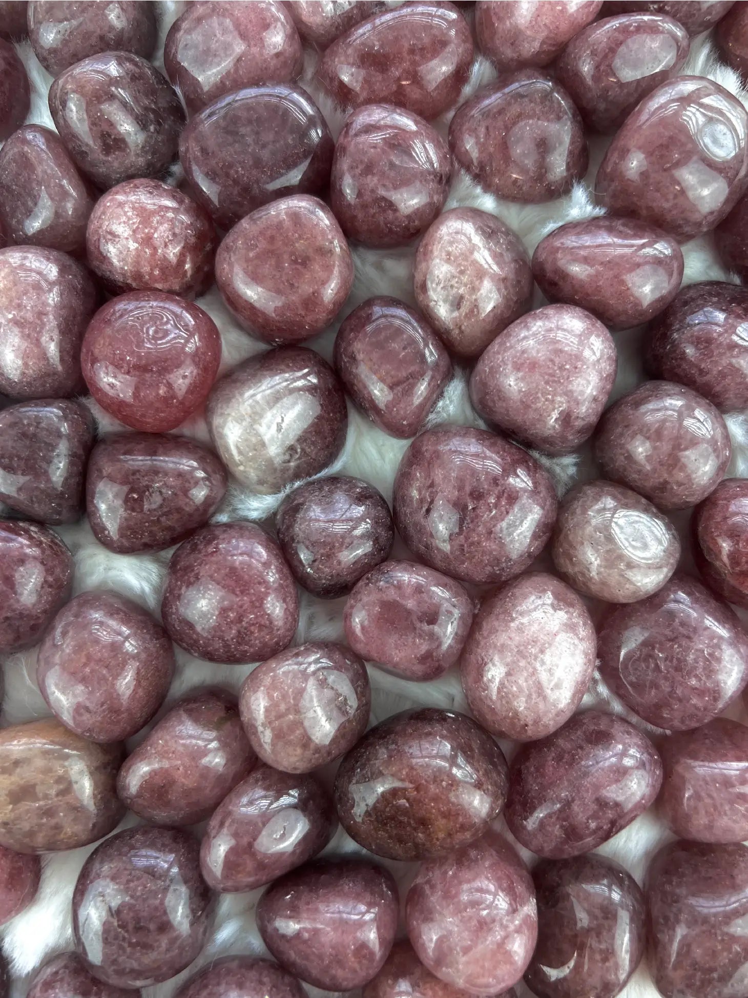 Strawberry Quartz Tumbled - Moon Room Shop and Wellness