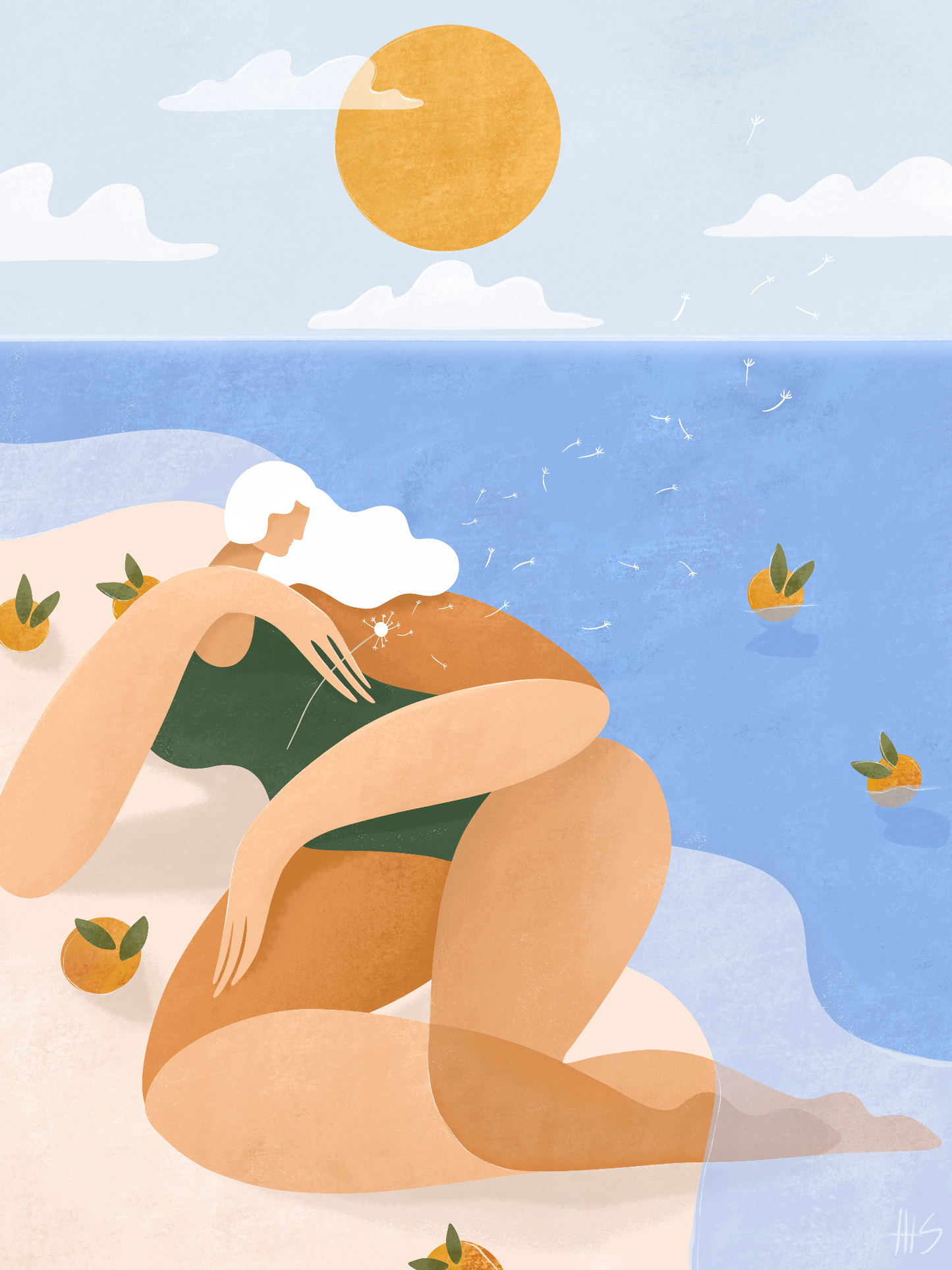 Summer Breeze Print 8x10 - Moon Room Shop and Wellness