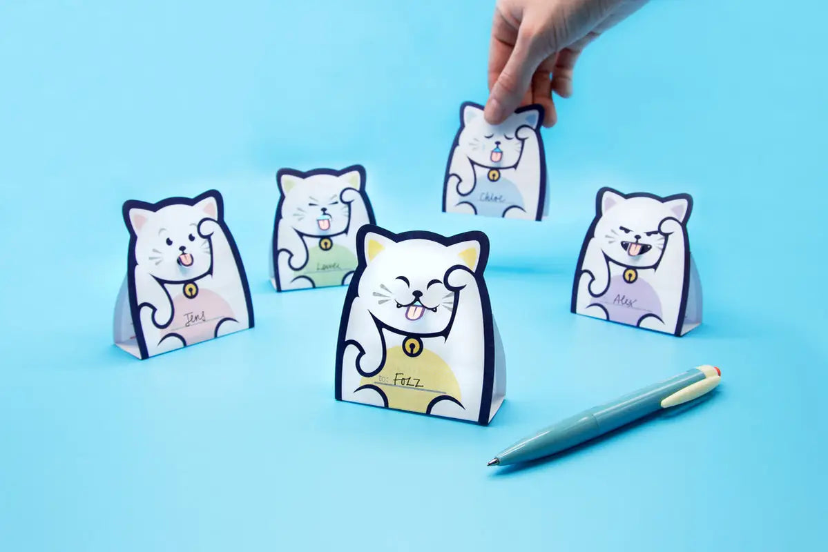 Lucky Cat Message Pads - Moon Room Shop and Wellness