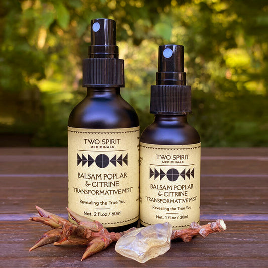 Balsam Poplar & Citrine Transformative Mist 2 oz - Moon Room Shop and Wellness