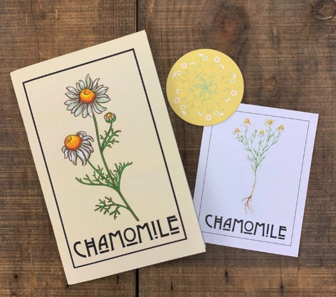 Chamomile Zine by Kathi Langelier - Moon Room Shop and Wellness