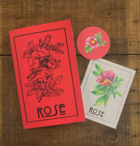 Rose Zine by Kathi Langelier - Moon Room Shop and Wellness