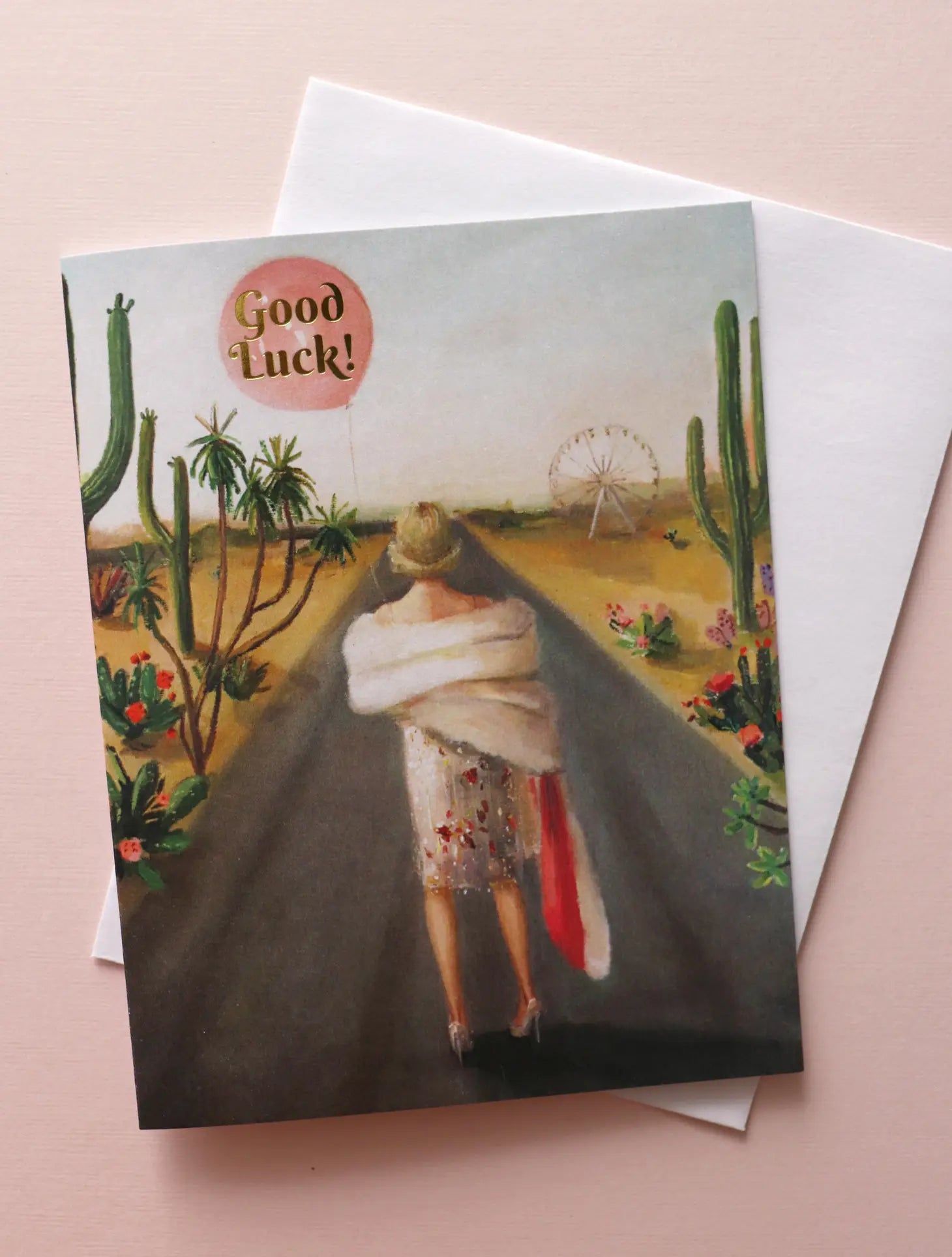 Lady Luck Card- Good Luck! - Moon Room Shop and Wellness