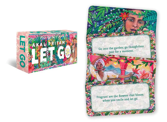 Let Go Mini Inspiration Cards - Moon Room Shop and Wellness