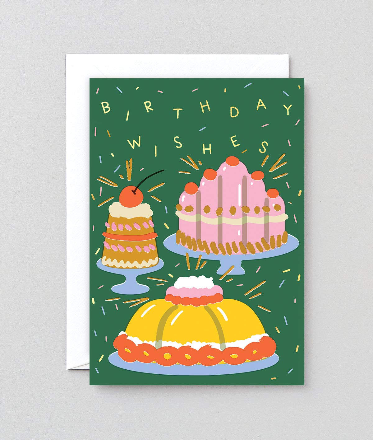 Wrap Cards - Bday Wishes Cakes - Moon Room Shop and Wellness