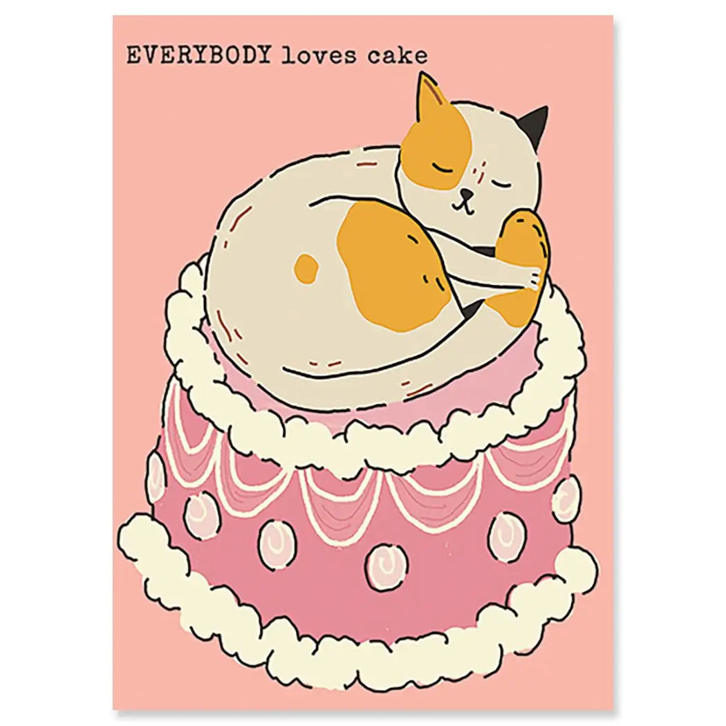 Everybody Loves Cake Card - Moon Room Shop and Wellness