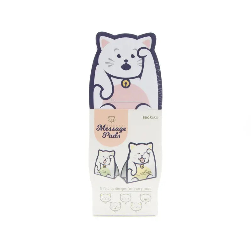 Lucky Cat Message Pads - Moon Room Shop and Wellness