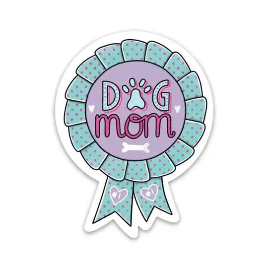Dog Mom Sticker - Moon Room Shop and Wellness