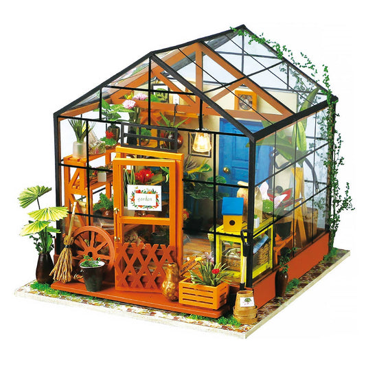 DIY Miniature House Kit-Cathy's Flower House - Moon Room Shop and Wellness