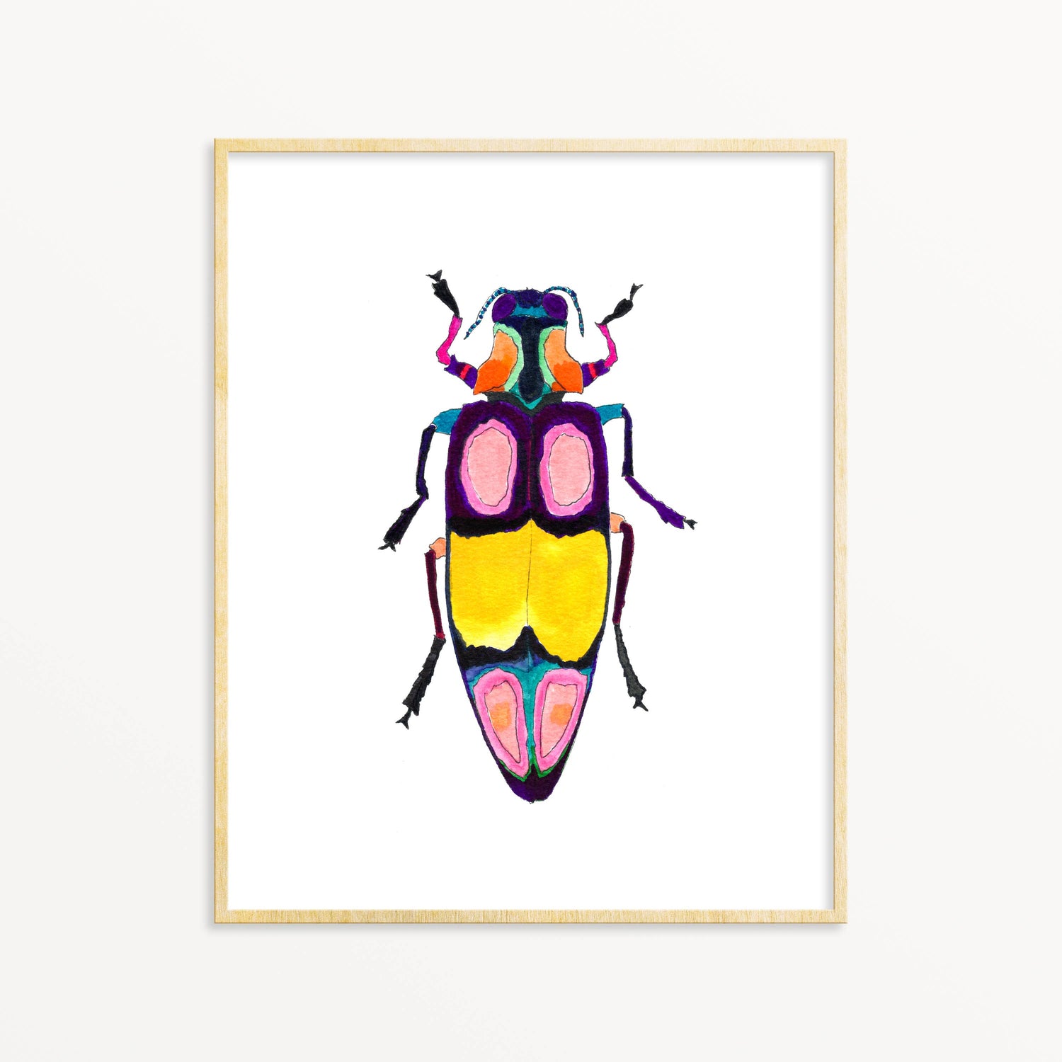 Beetle #2 5x7 Art Print - Moon Room Shop and Wellness
