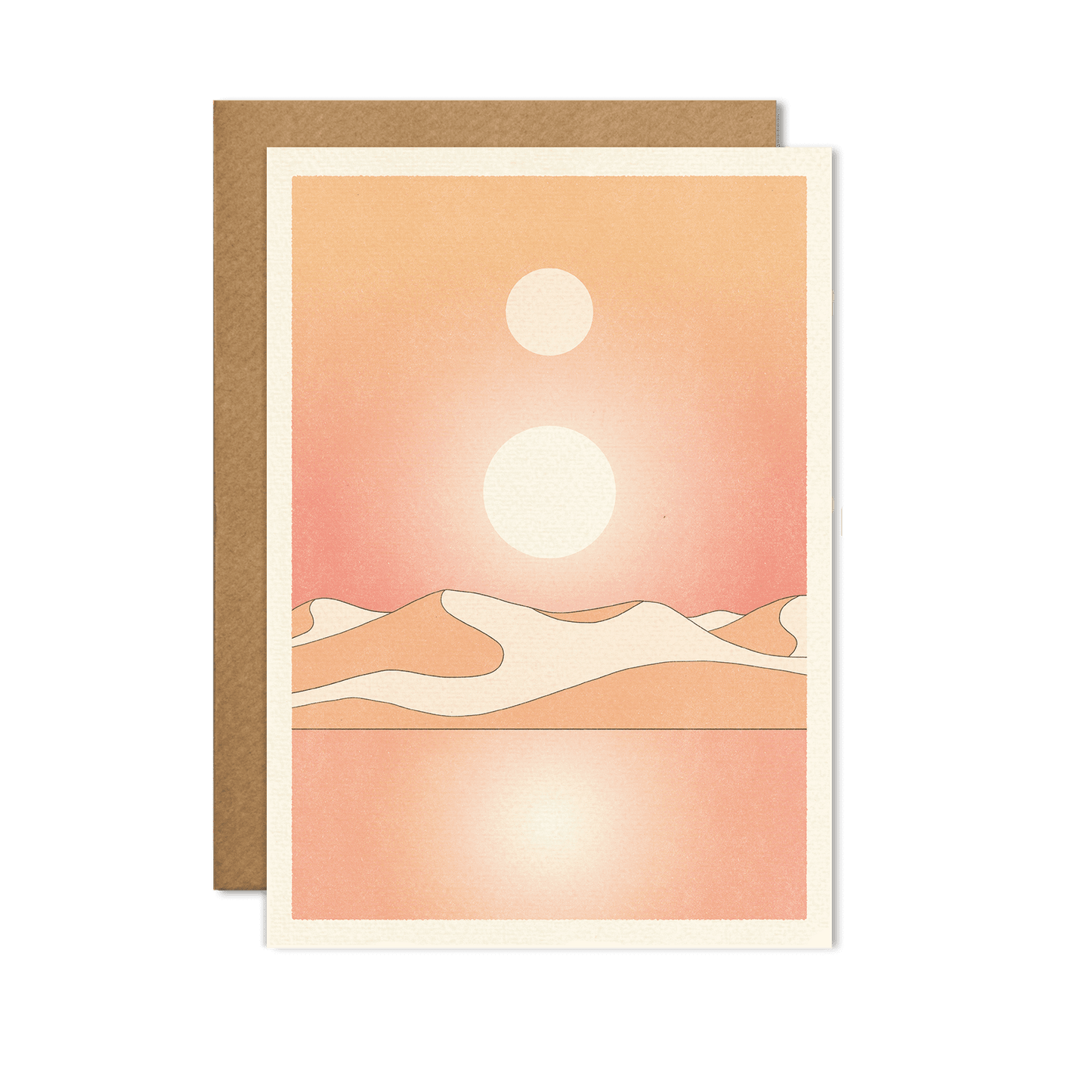 Dunes Print Card - Moon Room Shop and Wellness