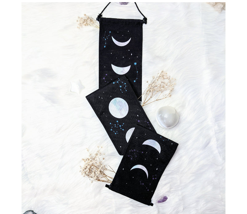 Moon Phases Constellation Hanging Art - Moon Room Shop and Wellness