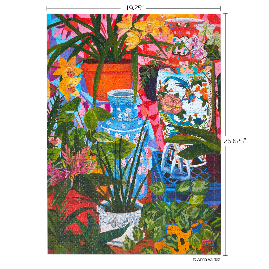 Tropical Vases Puzzle - Moon Room Shop and Wellness