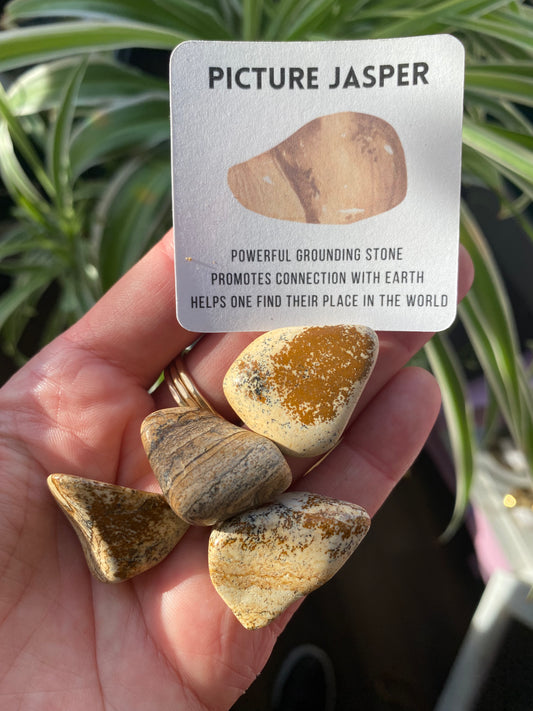 Picture Jasper Tumbled - Moon Room Shop and Wellness