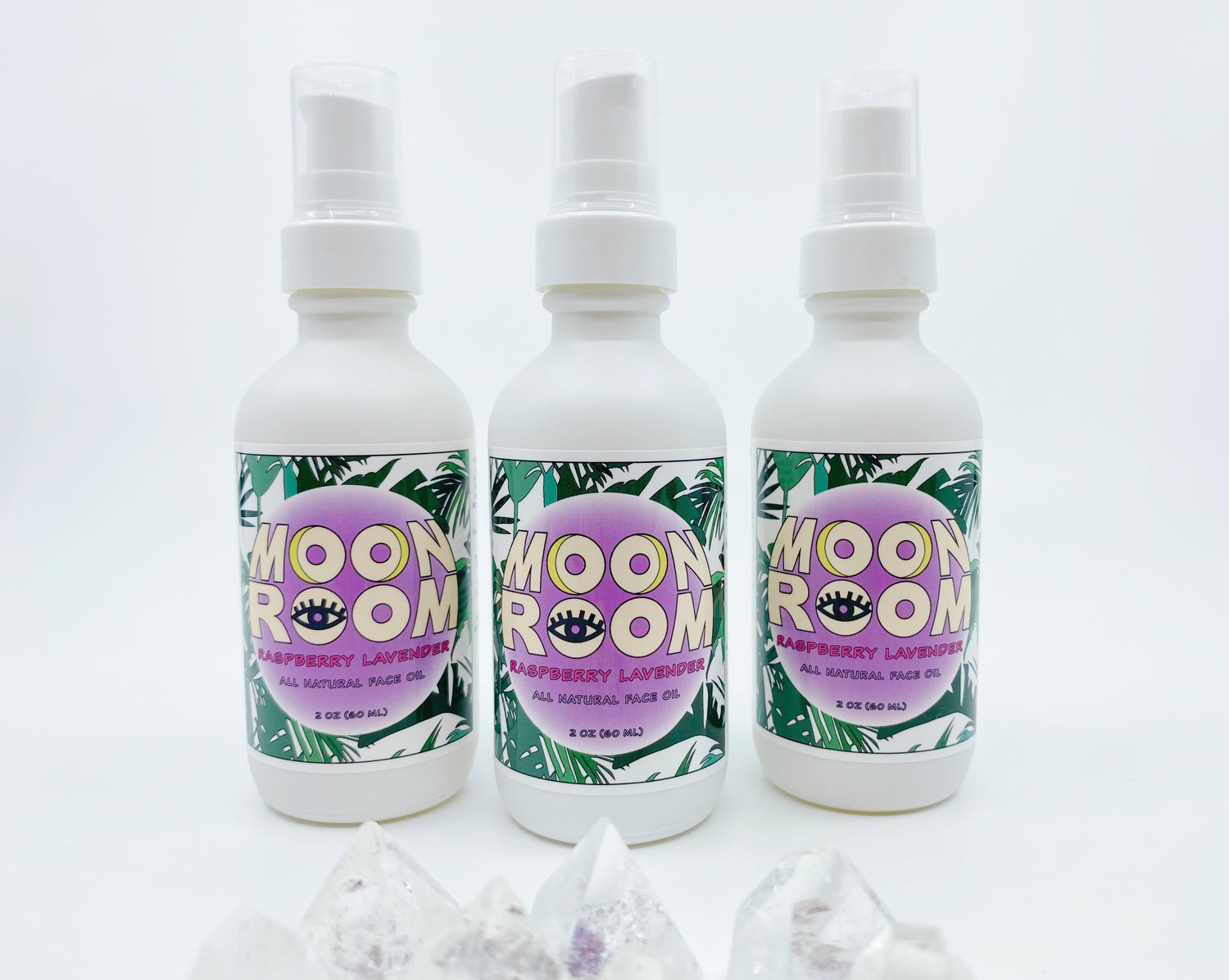Moon Room Raspberry Lavender Face Oil - Moon Room Shop and Wellness