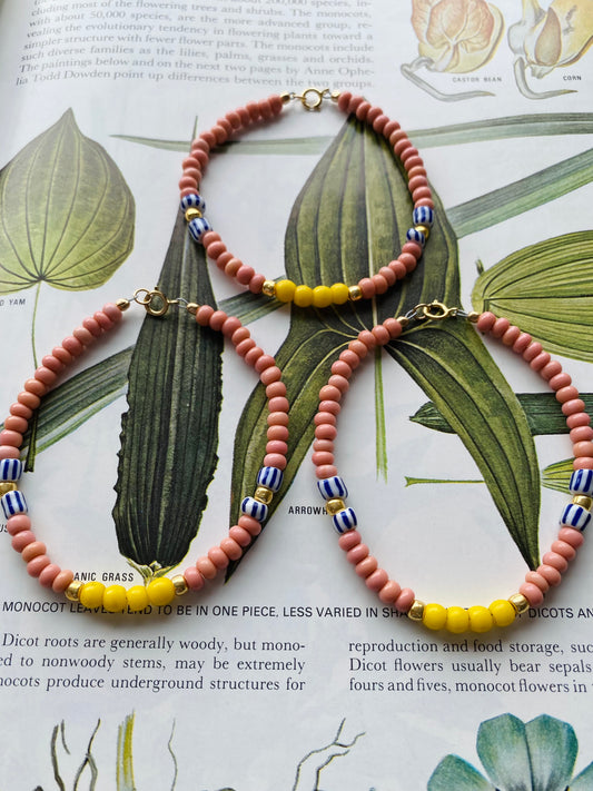 Handmade Trade Bead Bracelet - Moon Room Shop and Wellness