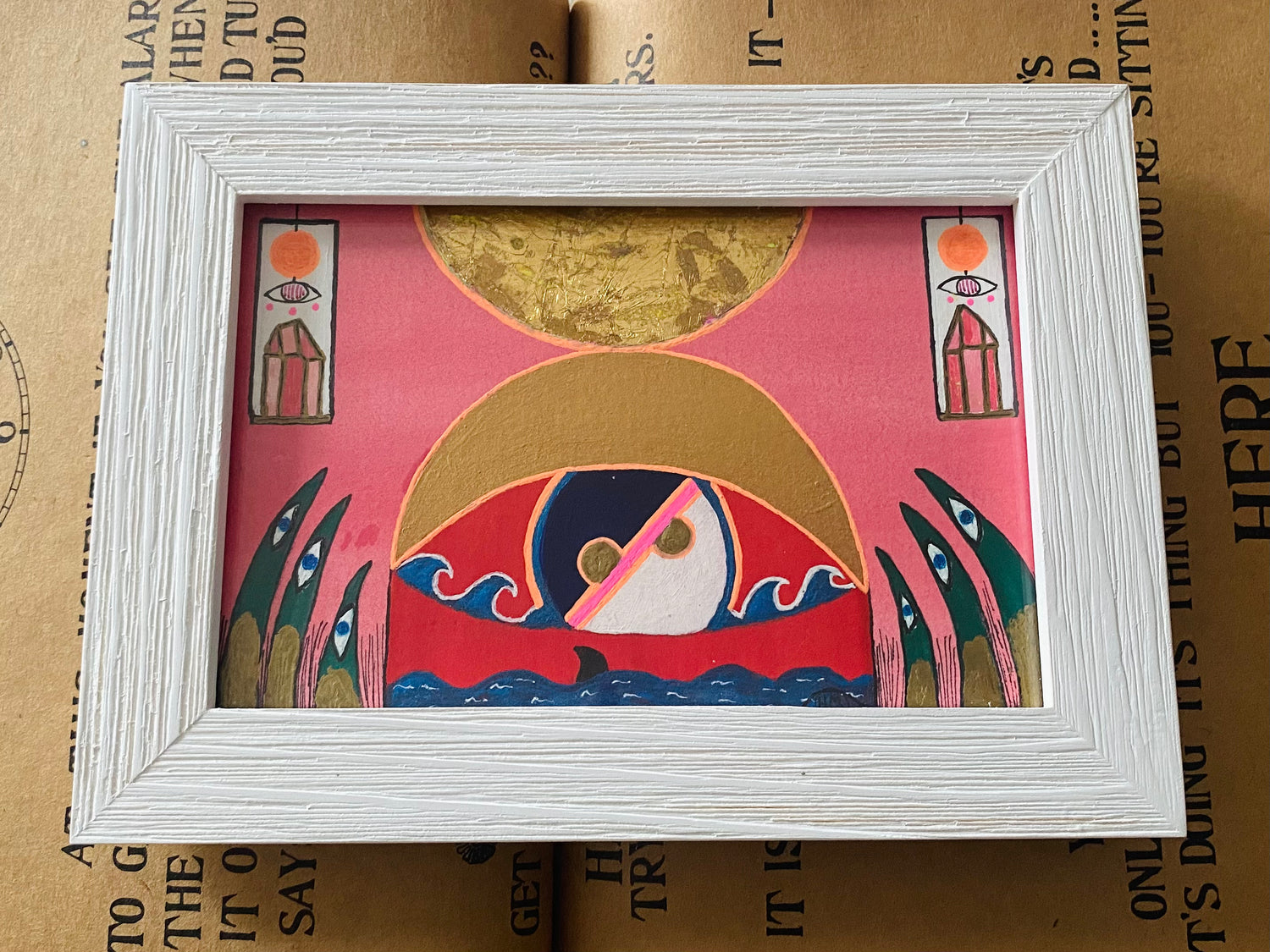 New Path- Original 4x6 - Moon Room Shop and Wellness