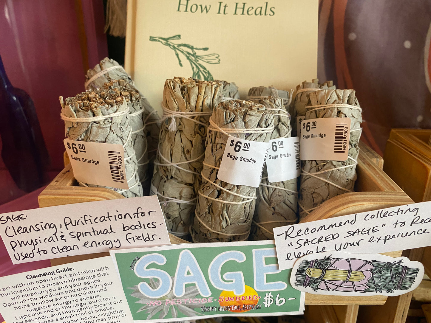Sage Smudge - Moon Room Shop and Wellness