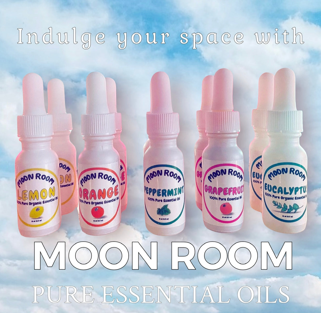 Moon Room Peppermint Essential Oil - Moon Room Shop and Wellness
