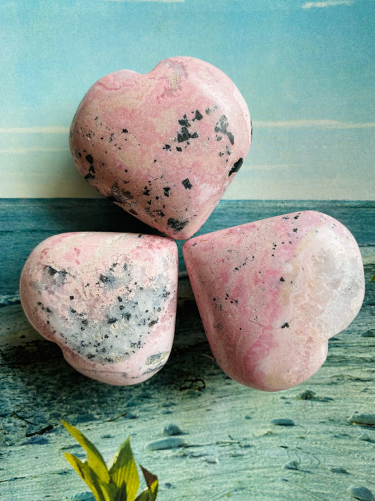 Rhodonite Heart -Peru - Moon Room Shop and Wellness