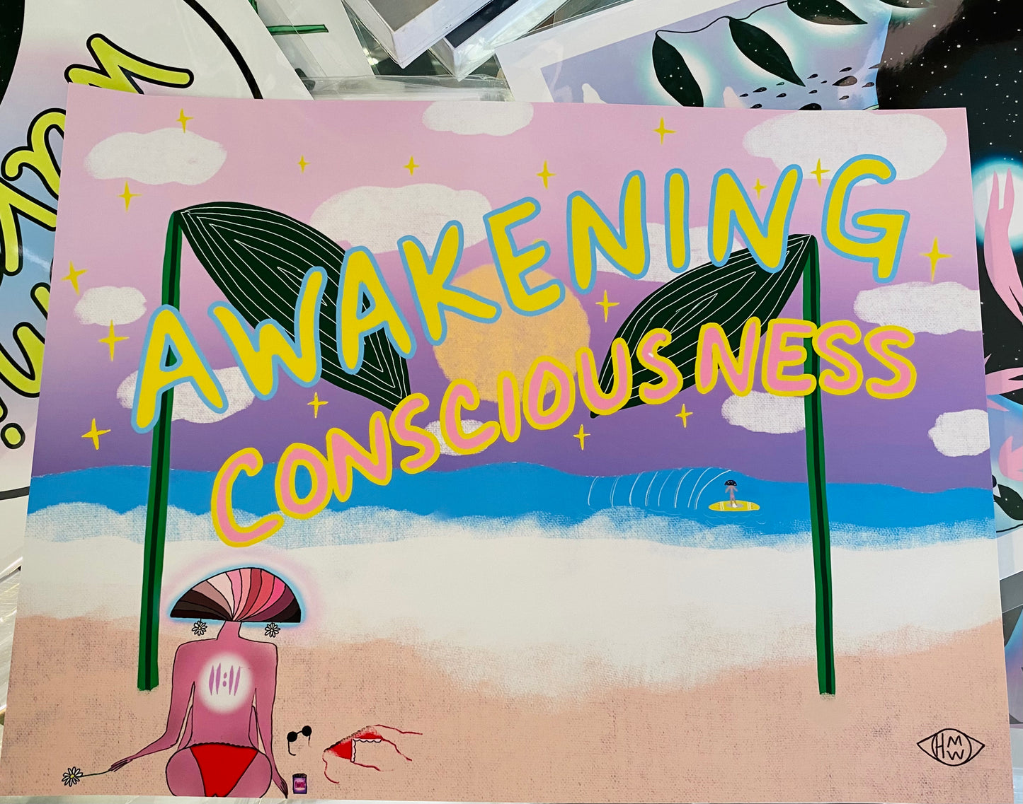 Awakening Consciousness 12x9 Print - Moon Room Shop and Wellness