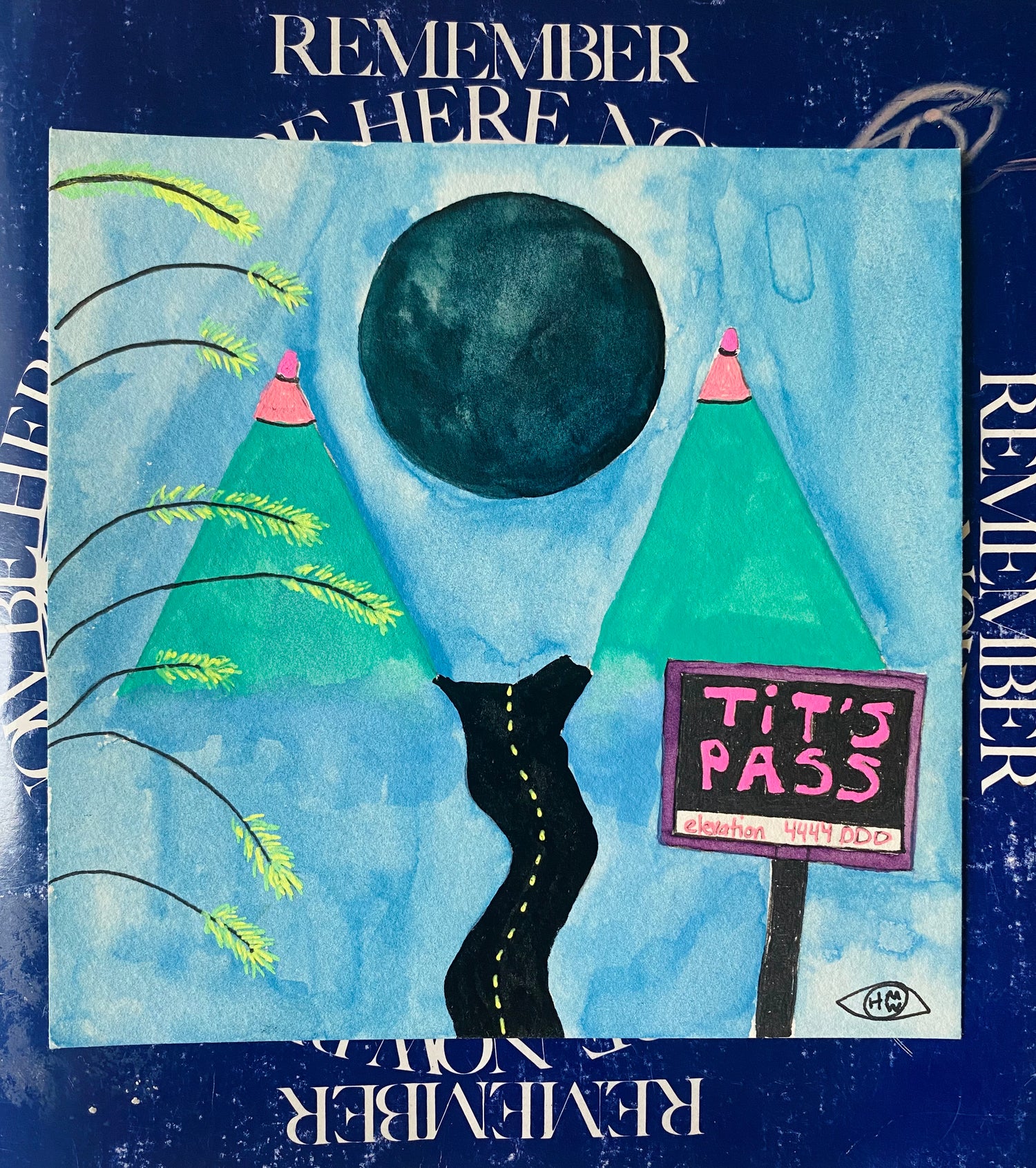 Tit’s Pass- Original 6x6 - Moon Room Shop and Wellness