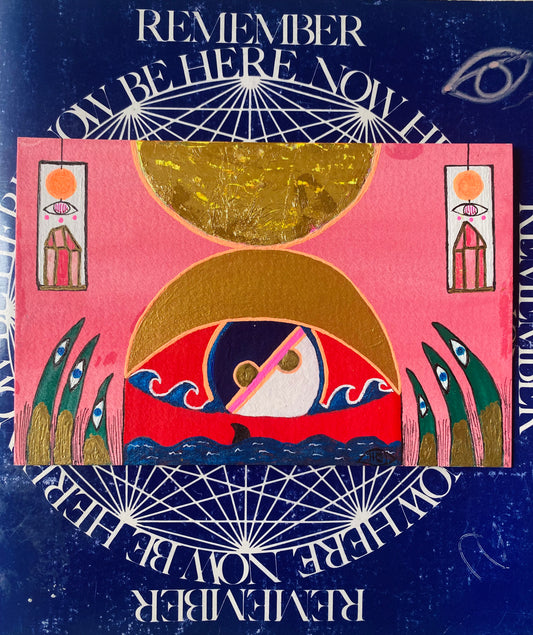 New Path- Original 4x6 - Moon Room Shop and Wellness