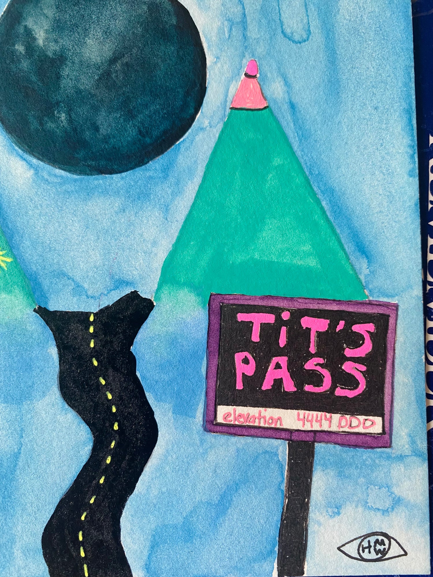 Tit’s Pass- Original 6x6 - Moon Room Shop and Wellness