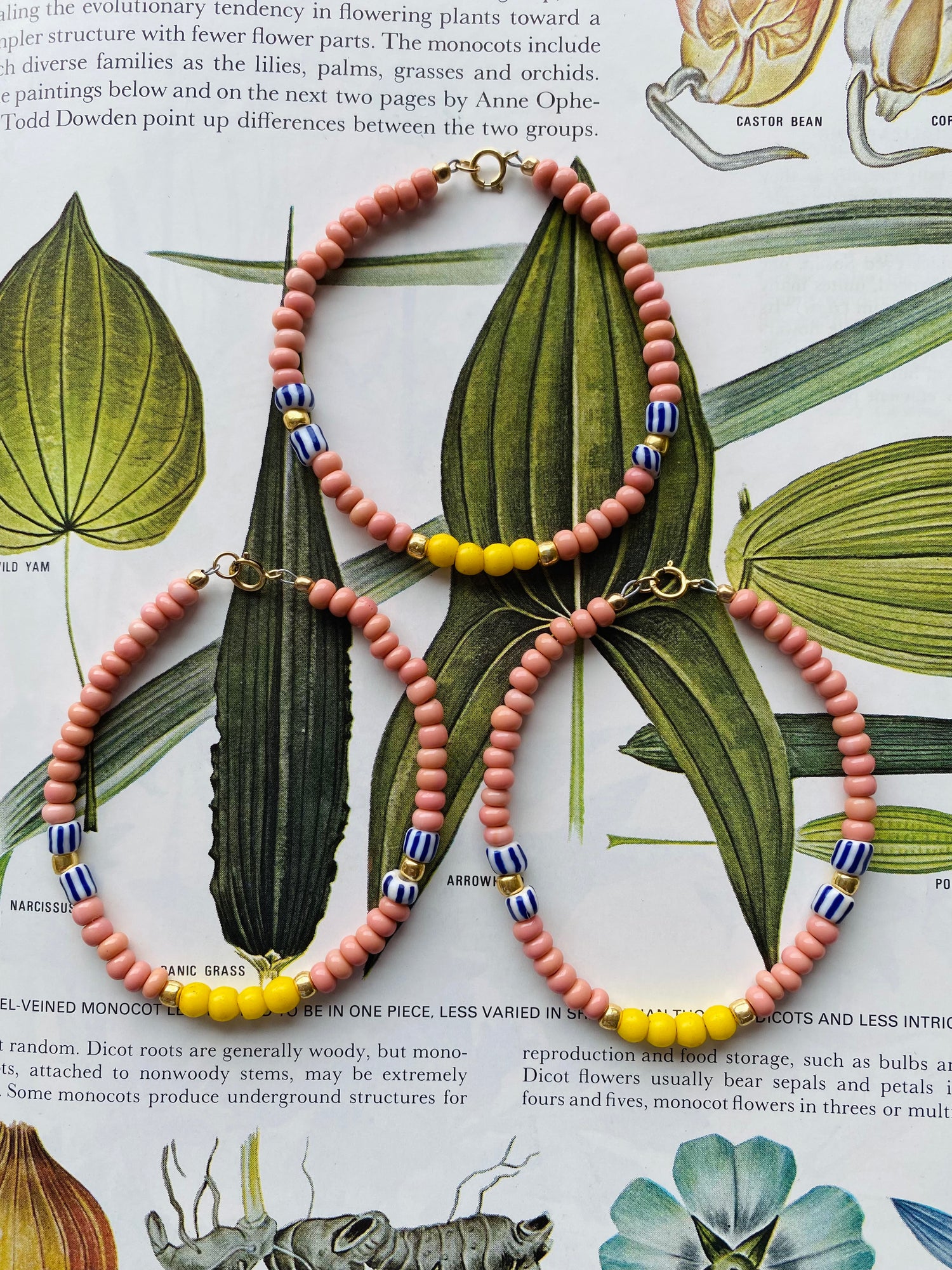 Handmade Trade Bead Bracelet - Moon Room Shop and Wellness