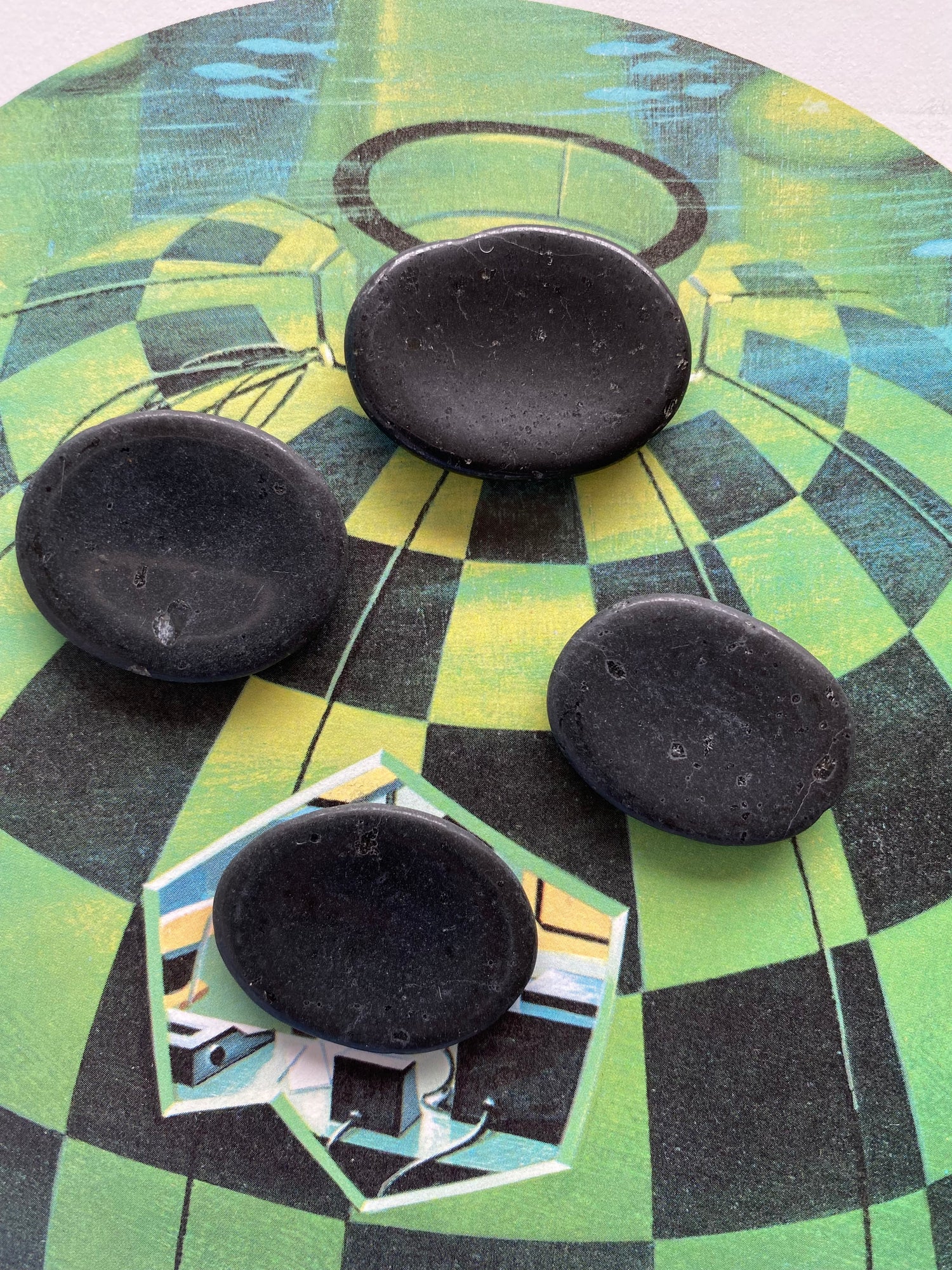 Black Tourmaline Worry Stone - Moon Room Shop and Wellness