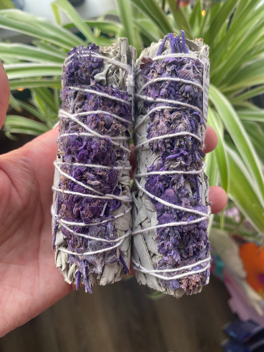 Lavender and White Sage Smudge - Moon Room Shop and Wellness